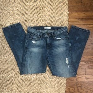 Banana Republic distressed boyfriend jeans